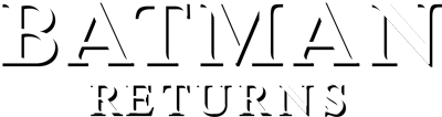 Batman Returns logo for Atari Lynx